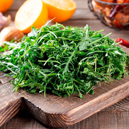 Back to The Roots 100% Organic Heirloom Seeds - Arugula 'Eruca Vesicaria' Value Pack (2.4g Total)