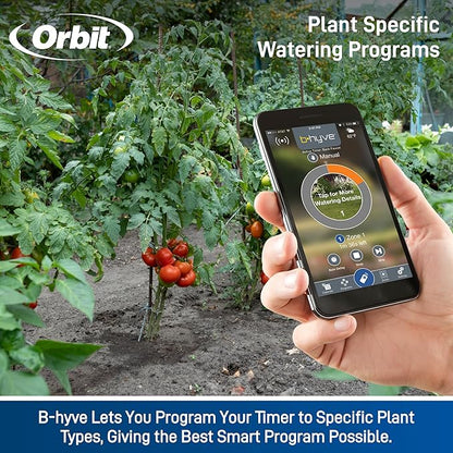 Orbit 90204Z B-hyve Gen 2 Smart Hose Watering Timer with Wi-Fi Hub