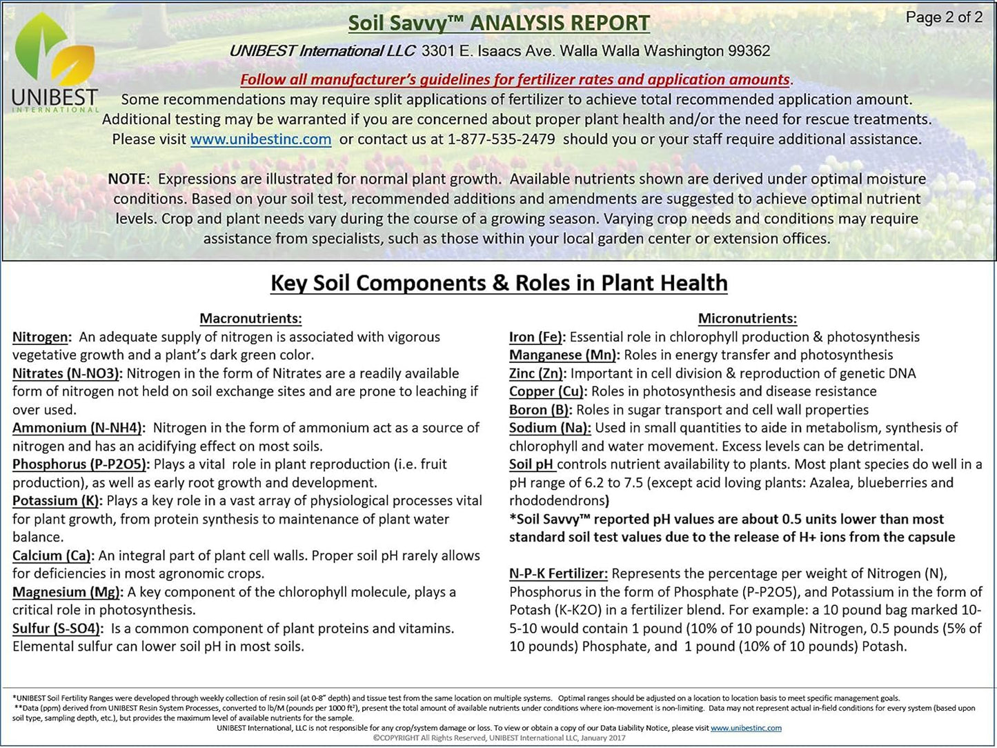 Soil Savvy - Soil Test Kit | Understand What Your Lawn or Garden Soil Needs, Not Sure What Fertilizer to Apply | Analysis Provides Complete Nutrient Analysis & Fertilizer Recommendation On Report