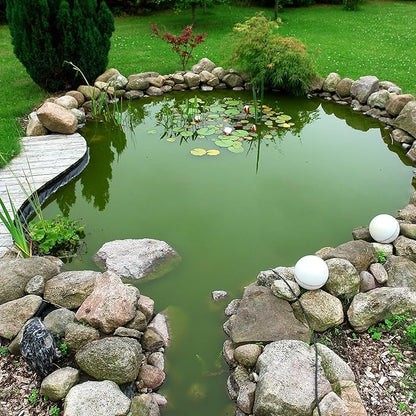 16 x 16 FT Pond Liner, 20 Mil Fish Pond HDPE Liner, Pond Liners for Outdoor Ponds, Koi Ponds, Garden Fountain, Waterfall