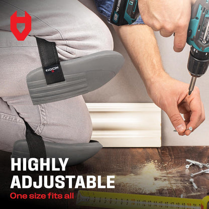 NoCry Gardening Knee Pads for Women and Men – Waterproof Foam Padding in a Lightweight Yet Durable Design; Easy to Wear with Adjustable Elastic Hook-and-Loop Straps – Ideal for the Garden and Yard Work