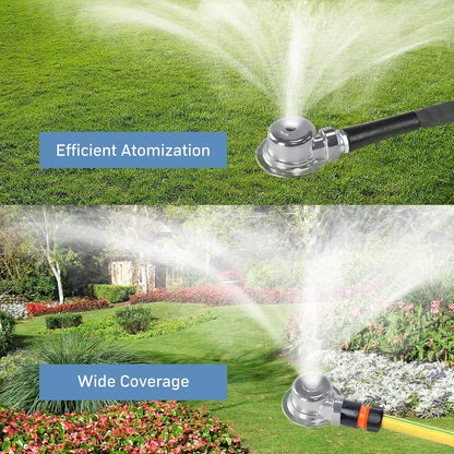 Metal Garden Sprinkler - Lawn Irrigation System for Small to Medium Areas - Outdoor Garden Yard