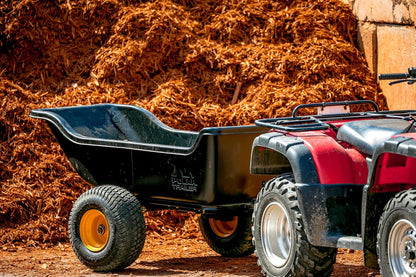 Polar HD 1200 Utility Cart – 1200 lb Capacity Heavy-Duty Hauling Cart with Tilt & Pivot Frame, Wide-Track Tires & Quick-Release Latch – 8232 Model for Ice Fishing & Outdoor Work