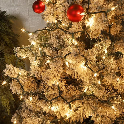 Clear Christmas String Lights, 100 Count, Incandescent Mini Christmas Lights, Connectable Xmas Tree Light for Indoor Outdoor Garland Birthday Holiday Wedding Festival Party