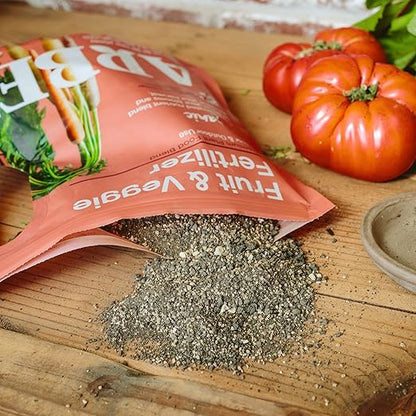 Premium Organic Fruit & Vegetable Granular Fertilizer – 4 Pack – Nutrient-Rich Plant Food for Gardens, Soil Health & Sustainable Growth – 4 lb