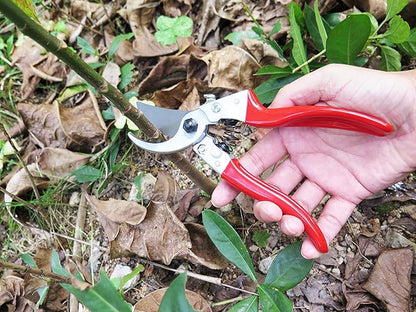 Sharp Blades Bypass Pruning Shears 8 Inch Garden Shears, Clippers, Scissors (MSG301)