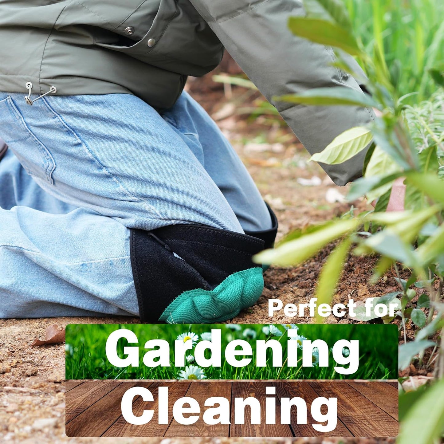 Women Men Knee Pads for Gardening, House Cleaning, Construction Work, Volleyball, Flooring Kneepads, High Elastic Fabric Collision Avoidance Knee Sleeve