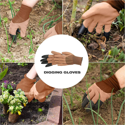 Garden Kneeler and Seat, Garden Folding Bench with Tool Pocket, Garden Gloves and Soft EVA Kneeling Pad