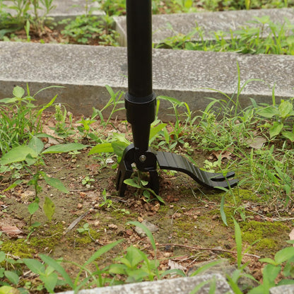 Manual Weed Puller Tool - 4-Claw Steel Head - Efficient Weed Remover with Long Handle for Garden Weeding Easily Remove Weeds Effortlessly Without Kneeling