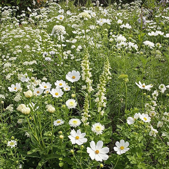 Ferry-Morse White Mix Bulk Flower Seeds, 1lb