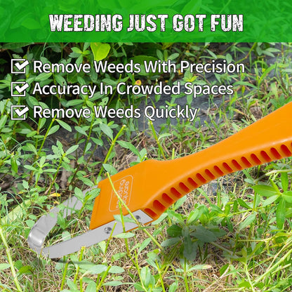 Seeding Square Product Pack - Sneaky Weeder, Garden Harvest Apron & Handheld Pollinator Tool