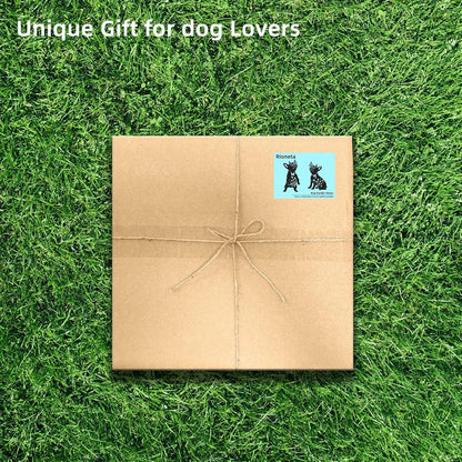 Metal Pug Garden Decor for Outside (2 Pack), 14" Yard Art Stakes,Unique Gift for Kitty Lovers, Outdoor Lawn Statues and Weather Resistant Yard Art