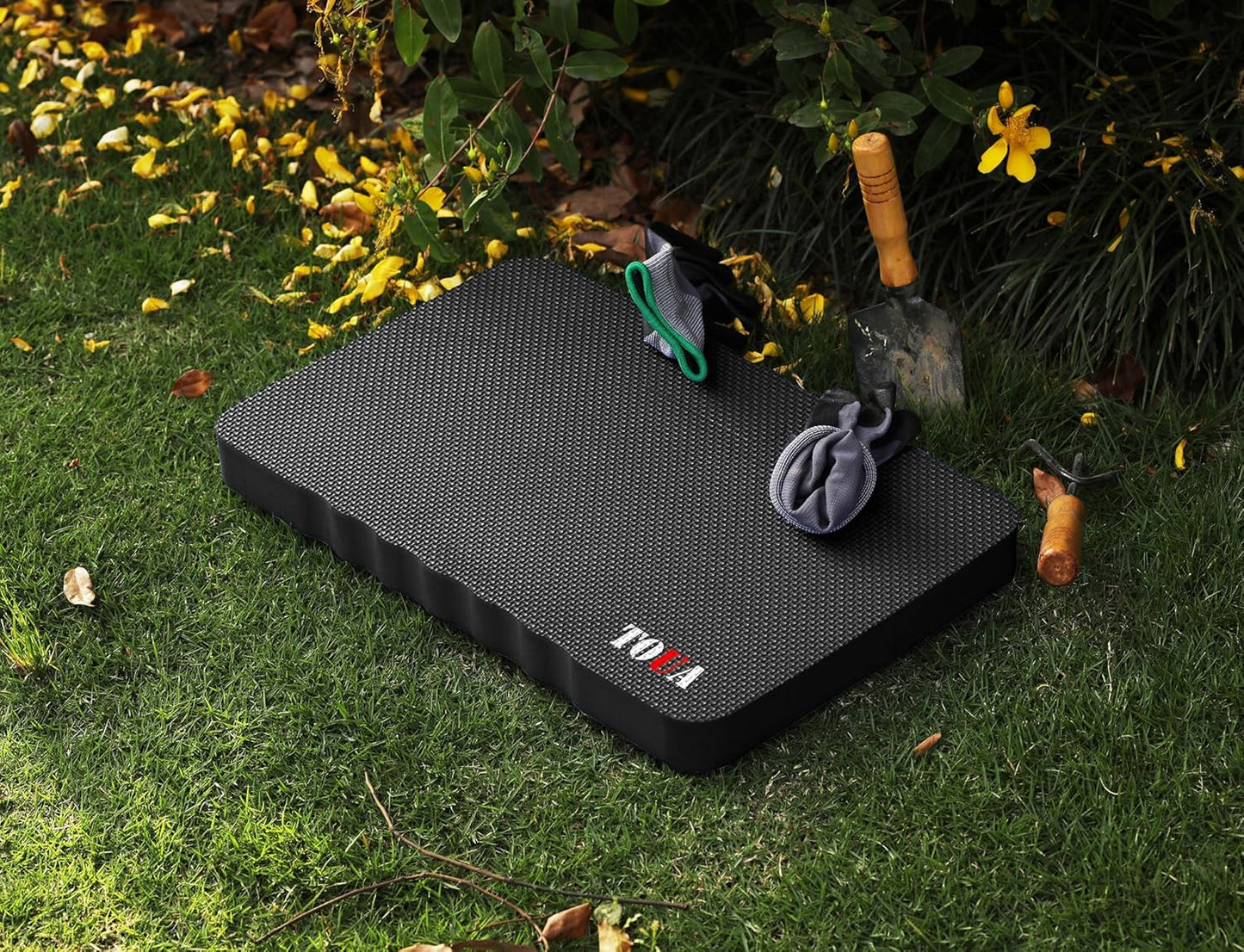 Large Kneeling Pad, High Density Foam Support Knee with Thick Kneeling Mat 17.8"x11"x1.5", Kneeler Pads for Work Gardening, Baby Bath, Yoga, Pray, Exercise, Fitness, 1 Pack