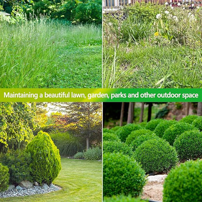 Hedge Trimmer Cordless 2 in 1 Handheld Grass Shears Mini Shrubbery Grass Cutter Electric Brush with Battery and Charger (Mordern)