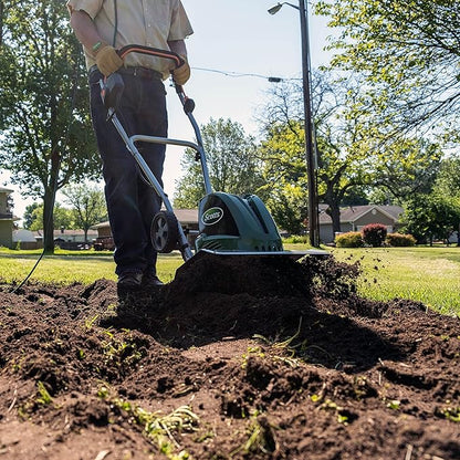 Scotts Outdoor Power Tools TC70135SS Garden Tiller, 16-Inch, 13.5-Amp, Green