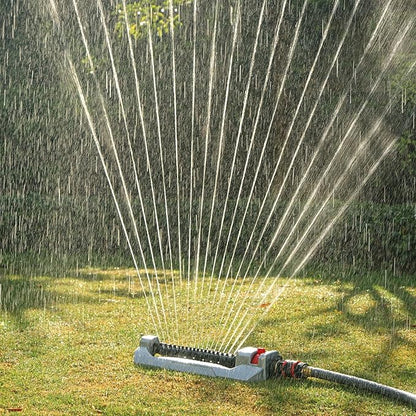 Eden 94110 Lawn & Garden Metal Osciallating Water Sprinkler for Yard