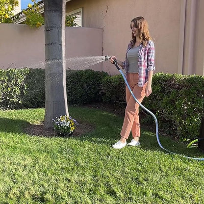 Atlantic Female to Female Heavy Duty Garden Hose 5 ft x 5/8 Inch Green Water Hose Short Connection Leader Hose (5ft)