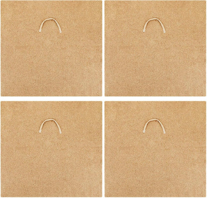 Zubebe 4 Pcs 2 ft x 2ft Worm Blanket Farm Kit Worm Bin Blanket Worms for Composting Fits Many Bin Bag for Keeping Worms Dark Moist Warm Outdoor Garden Compost Bin Farm Compost Factory