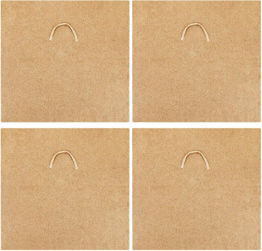 Zubebe 4 Pcs 2 ft x 2ft Worm Blanket Farm Kit Worm Bin Blanket Worms for Composting Fits Many Bin Bag for Keeping Worms Dark Moist Warm Outdoor Garden Compost Bin Farm Compost Factory