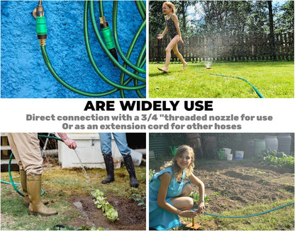 1/2" Short Garden Hose -10Ft for Lawn, Boat Hose, Flexible and Lightweight,No Leaking, Durable PVC Hose