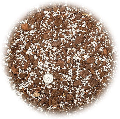 Gardenera Indoor Herb Soil Mixture - Specially Blended for Growing Kitchen Plants, 4 Quart Bag