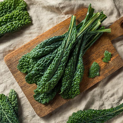 Back to The Roots 100% Organic Heirloom Seeds - Tuscan Kale Value Pack (560mg Total)