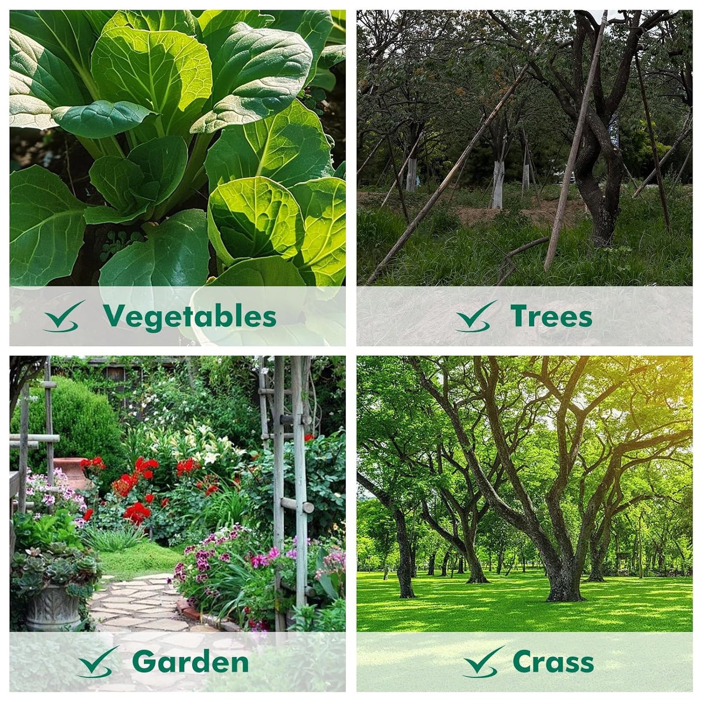 Soaker Hose System 1/2 Inch x 50ft Soaker Hose Kit with 25ft PVC Garden Hose Drip Irrigation Watering Tubing System with Reinforced Fittings Water for Outdoor Garden Yard Lawn Raised Flower Bed Plant