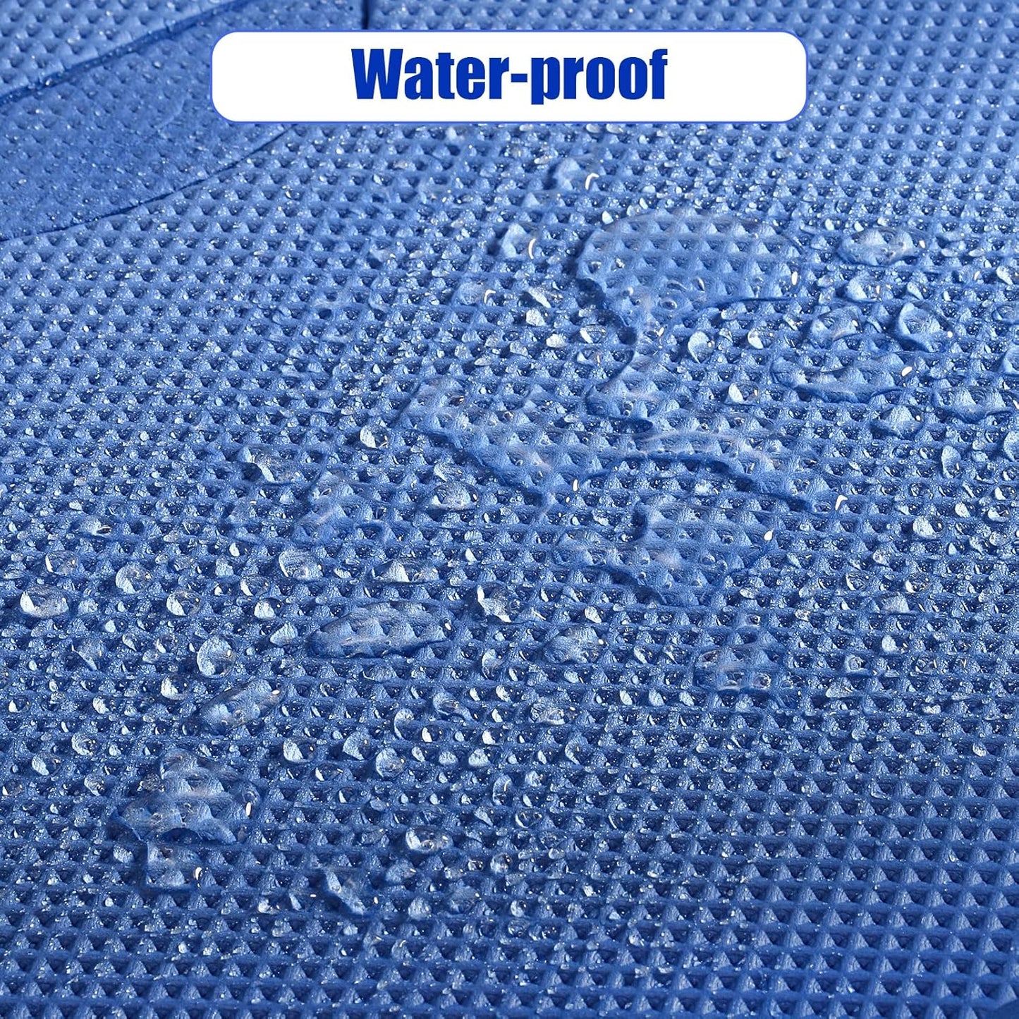 ZENFUN 3 Pack Kneeling Mats, Heavy Duty Thick Foam Kneeling Pad, Shock Absorbent Pads, High Density Premium Kneeling Pads for Yoga Exercise, Foam Kneeler Mat Garden Cushions, Water Proof