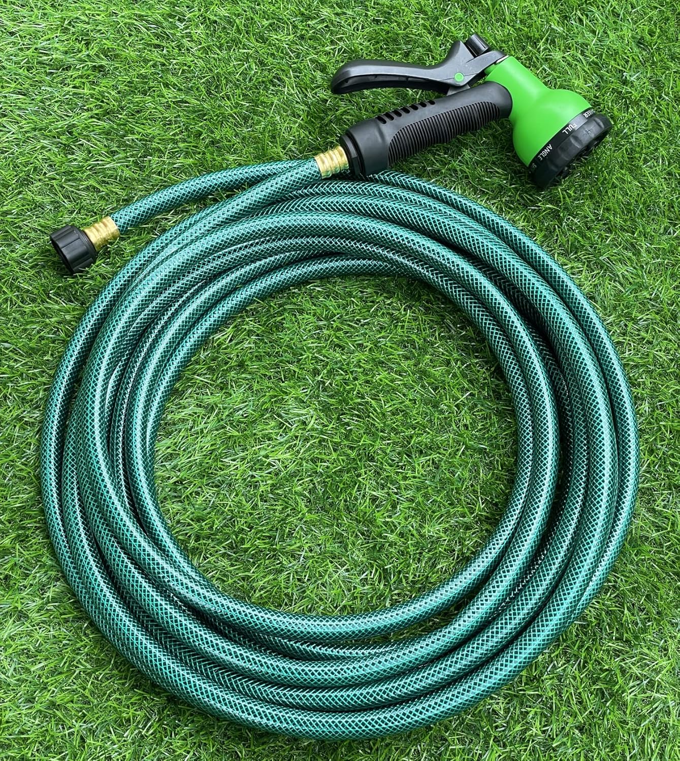 1/2" Short Garden Hose -10Ft for Lawn, Boat Hose, Flexible and Lightweight,No Leaking, Durable PVC Hose