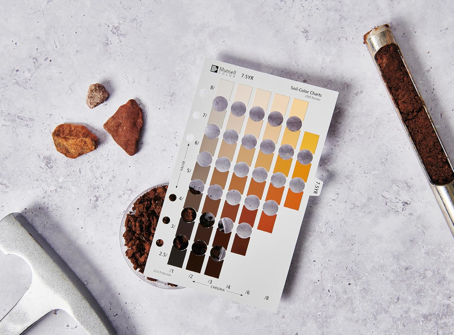 Pantone Munsell Soil Color Book | Assess Soil Types In Any Area | M50215B