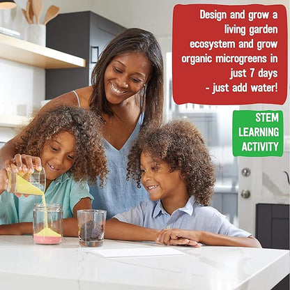 Back to the Roots Terrarium Grow Kit - Easy-to-Use DIY Set for All Ages Small