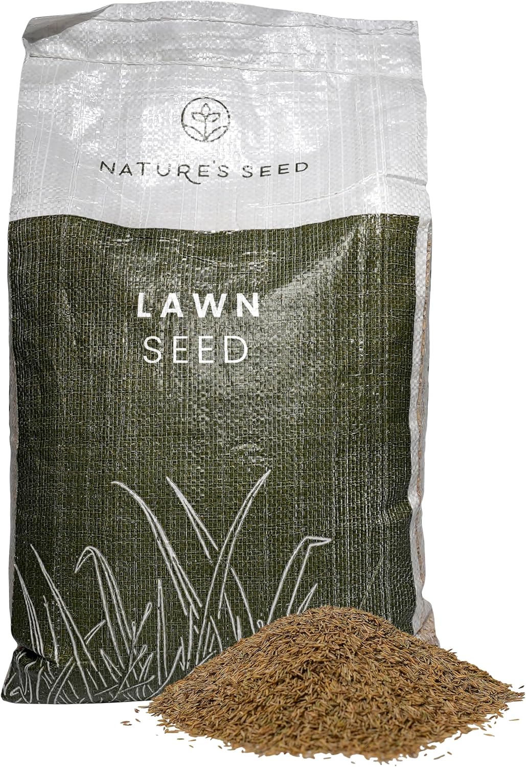 Nature’s Seed Fine Fescue Turf Grass Seed Mix Blend, Shade-Tolerant, Low Water, Cool-Season, for Garden, Lawn, Yard, 5 Lbs