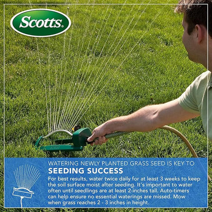 Scotts EZ Seed Patch & Repair Sun and Shade Mulch, Grass Seed, Fertilizer Combination for Bare Spots and Repair, 3.75 lb, Brown