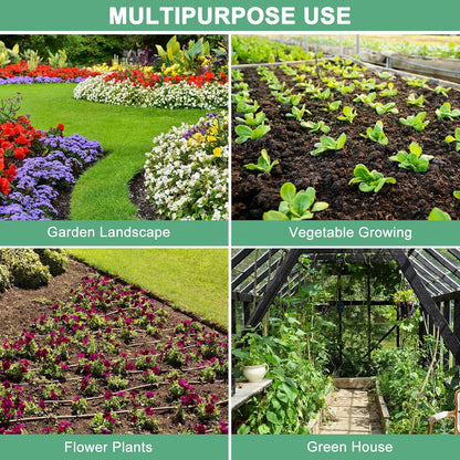 300-Pack Misting Nozzles, 90/180/360 Degree Irrigation Emitter Sprinklers for Garden/Plant/Lawn Water Irrigation System Barbed Refraction Atomizing Dripper [Blue/Green/Red]