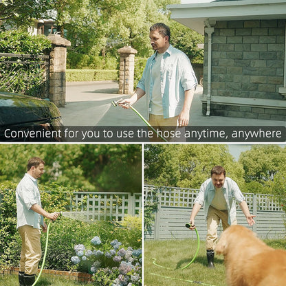 Metal YESTAR Water Hose Reel Cart,Hold 100 Ft of 5/8 Inch Hose,Portable Hose Reels for Outside.Storage and Watering