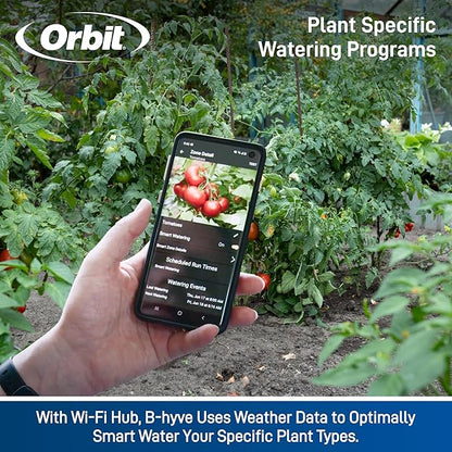 Orbit 24639 B-hyve XD 4-Port Smart Hose Watering Timer with Wi-Fi Hub