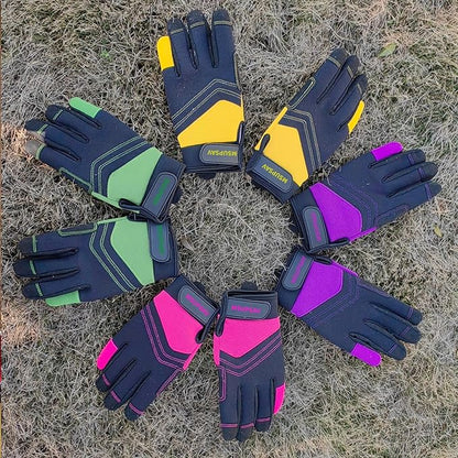 Thorn Proof&Puncture Resistant Gardening Gloves with Grip,Garden Gloves for Women, Leather Work Gloves,Gifts