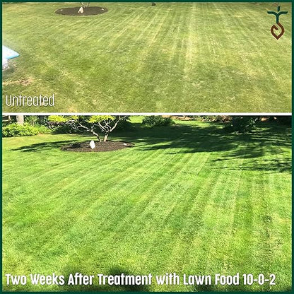 Purely Organic Products Lawn Food 10-0-2, 100 LB (Covers 25,000 Square Feet)