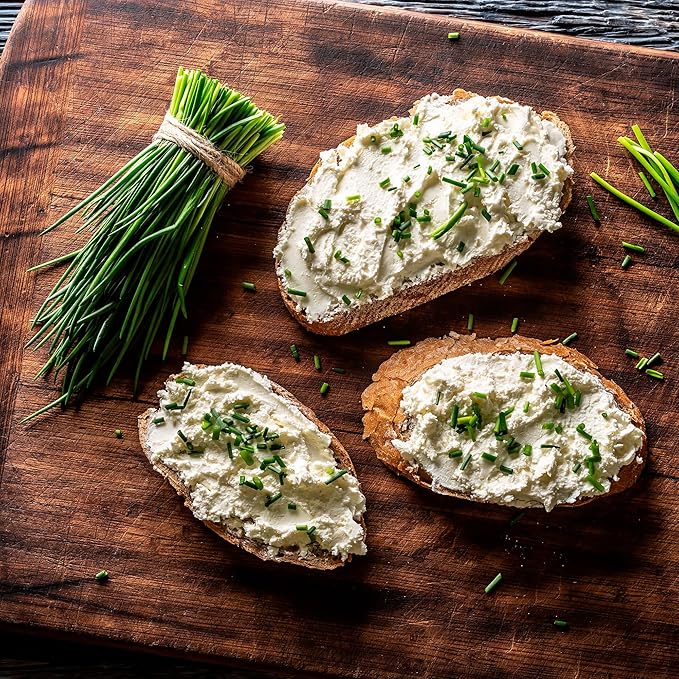 Back to The Roots 100% Organic Heirloom Seeds - Chives Value Pack (280mg Total)