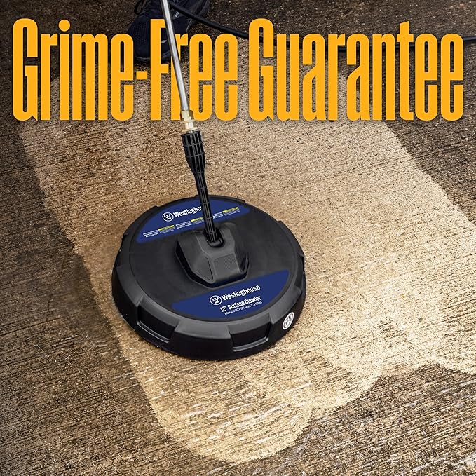 Westinghouse PWSC12 12" Pressure Washer Surface Cleaner Attachment - 2500 Max PSI, 1/4” Connector