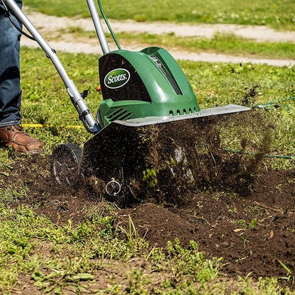 Scotts Outdoor Power Tools TC70135SS Garden Tiller, 16-Inch, 13.5-Amp, Green